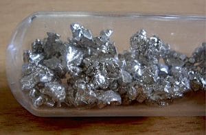Calcio allo stato metallico