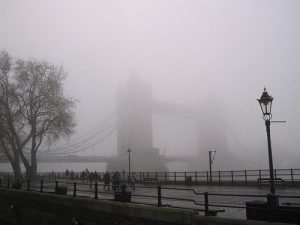 Nebbia a Londra