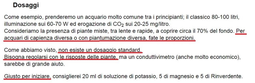 Paragrafo Dosaggi dell'articolo sul PMDD