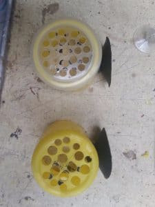 Distributore cibo finito