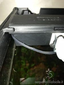 illuminazione Juwel fissata