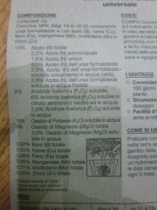 Composizione stick NPK Compo Composizione stick NPK Compo