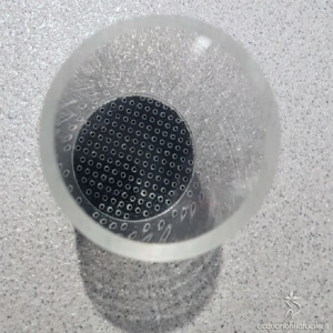 Cilindro principale con griglia sul fondo